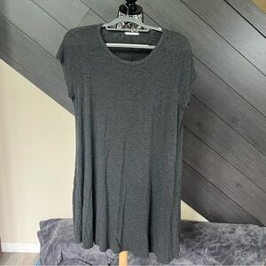 💥Forever Rose Charcoal T-shirt‎ Dress💥